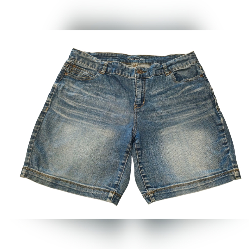 Maurices Blue Distressed Jeans Casual Style